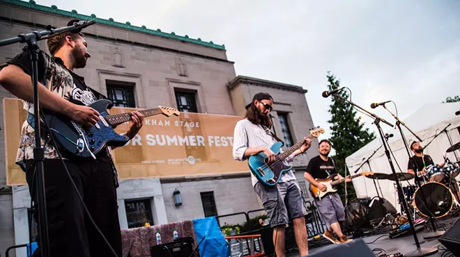 Image: Stormy Chromer performs at Detroit's Utopia Gardens as part of free summer concert series