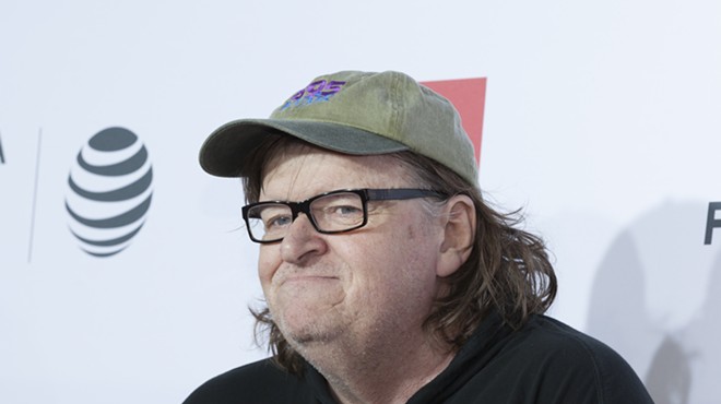 Filmmaker Michael Moore.