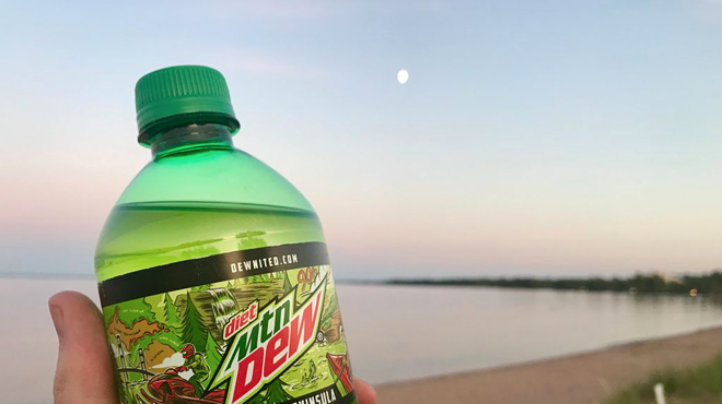 In apology to Yoopers, Mountain Dew releases U.P.-themed bottle