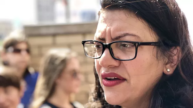 U.S. Rep. Rashida Tlaib.