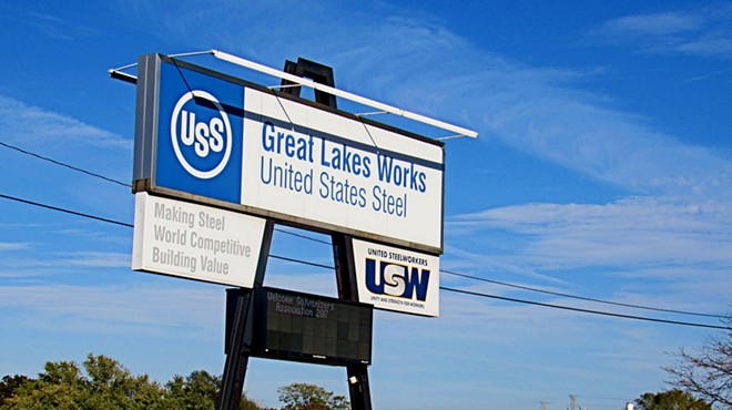 U.S. Steel's Great Lakes facility.
