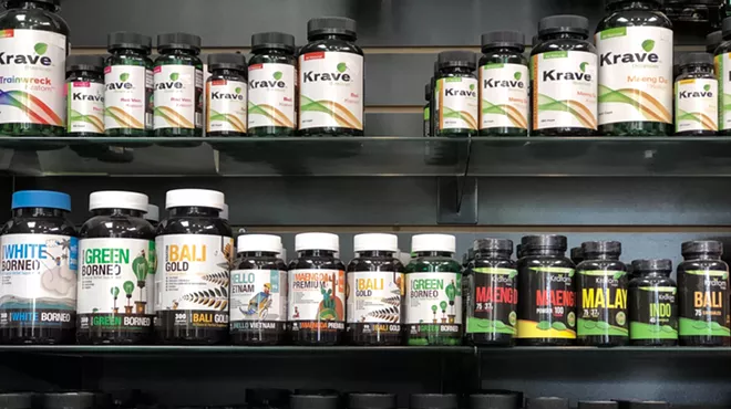 Kratrom at Detroit Smoke and Vape in Midtown.