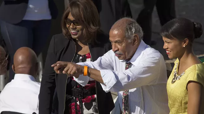 Michigan Congressman John Conyers at the 50th anniversary of the march on Washington and Martin Luther King’s “I Have a Dream” speech, Aug. 24, 2013.