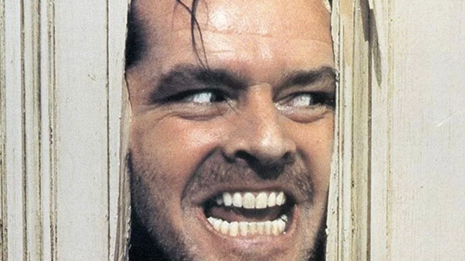 Jack Nicholson in 'The Shining' (1980).