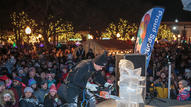 Image: Plymouth Ice Festival