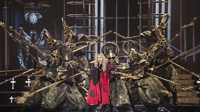 Image: Concert review: Madonna is pure Detroit