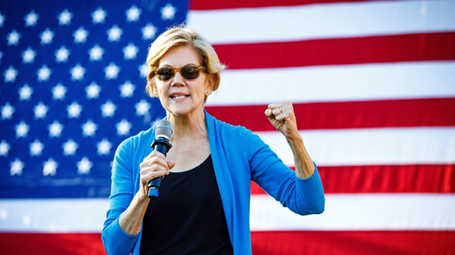 Presidential candidate Sen. Elizabeth Warren.