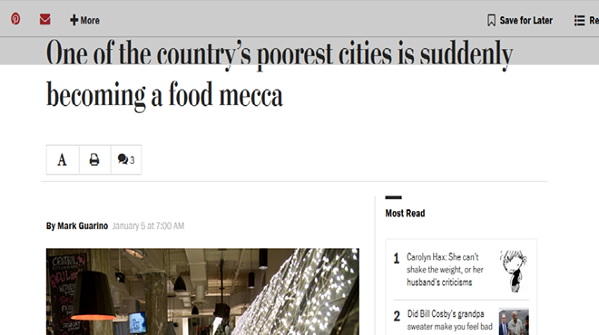 Detroit is suddenly a 'food mecca': Washington Post