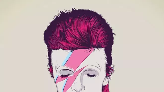 Image: Tonight: Say cheers and celebrate the life and times of David Bowie at a dance party at Old Miami