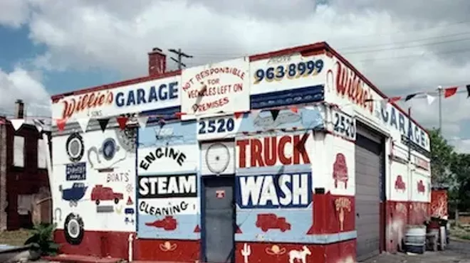 As this photo illustrates, Detroit's sign painters have a knack for creating can't-miss optic appeal that predates the coolness of "street art." But why aren't they news? Should they be?