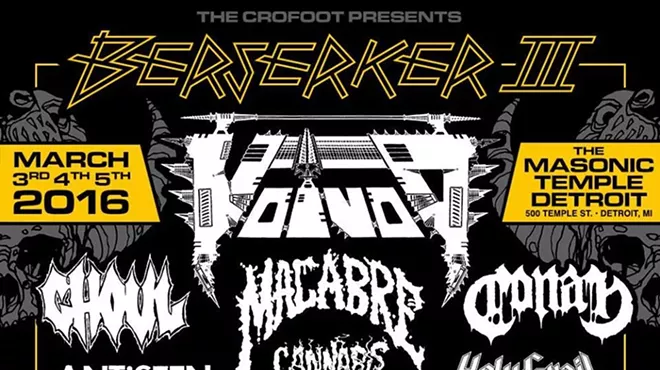 Image: Berserkerfest III, March 3-5 at the Masonic with Voivoid, Antiseen, and more: Special edition passes almost gone