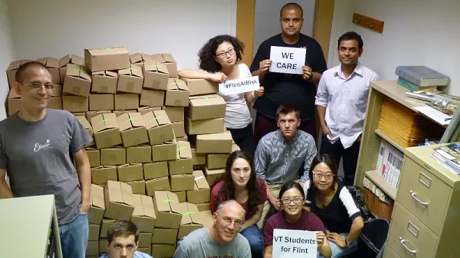 Image: The Flint water research team could use a hand