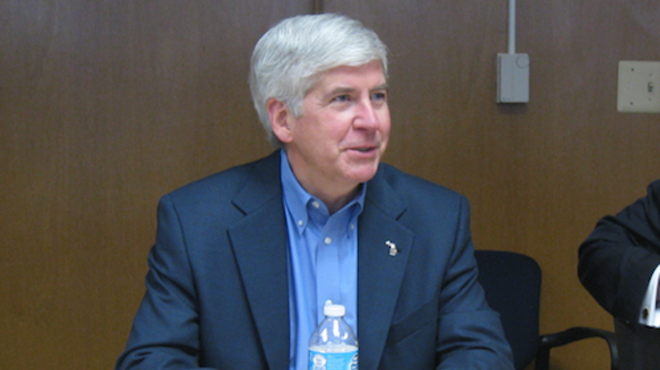 Image: Flint class-action suit lawyers subpoena Snyder records