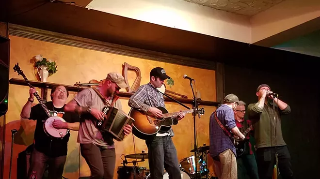 The Codgers, March 7, the Gaelic League Irish American Club.