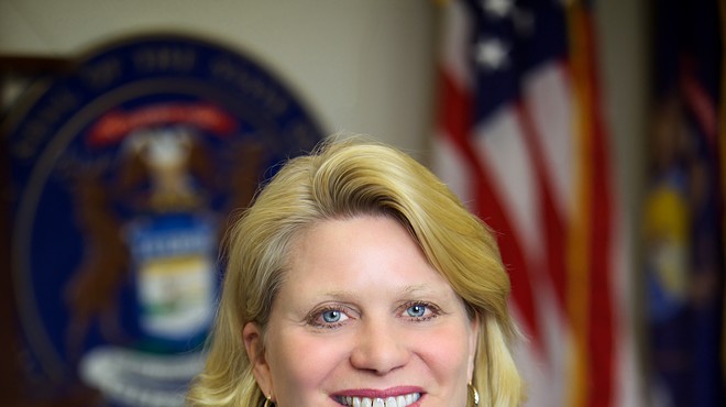Michigan Secretary of State Ruth Johnson.