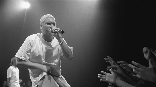 Image: Eminem performs 'Fack' for the first time live