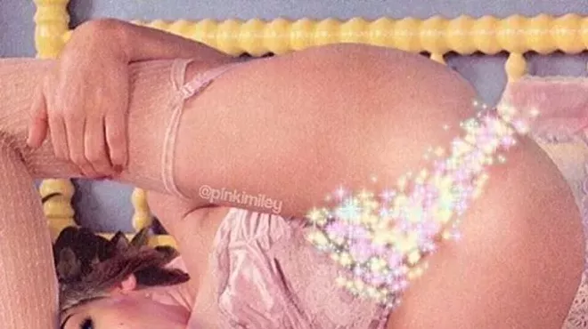 Image: Is Miley Cyrus a fan of Detroit artist Shelby Sells?
