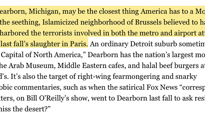 Image: Politico story on policing Muslims in Dearborn sparks Twitter debate