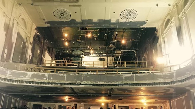 The Flagstar Strand Theatre before renovations.