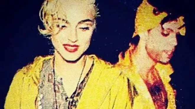 Madonna and Prince.