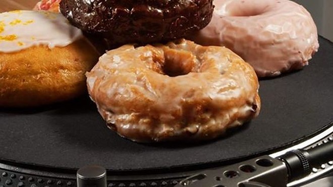 Dilla's Delights doughnut shop unveiled Tuesday in Harmonie Park, quickly sells out