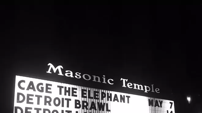 Image: Review: Detroit goes wild for Cage the Elephant at the Masonic Temple