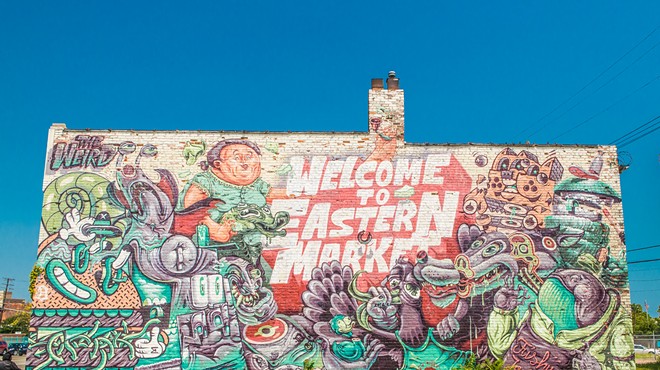 One of Eastern Market's many murals