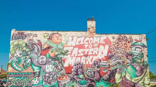 One of Eastern Market's many murals