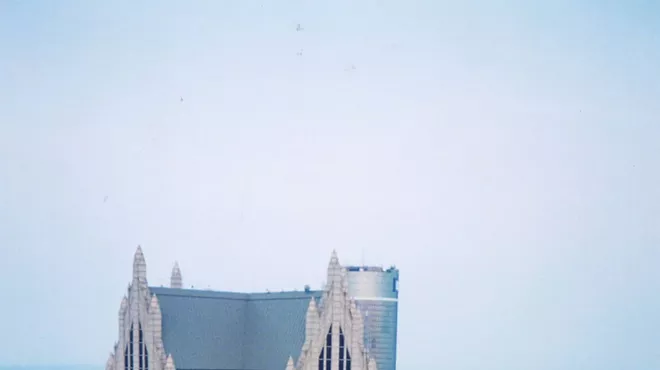 Downtown Detroit.