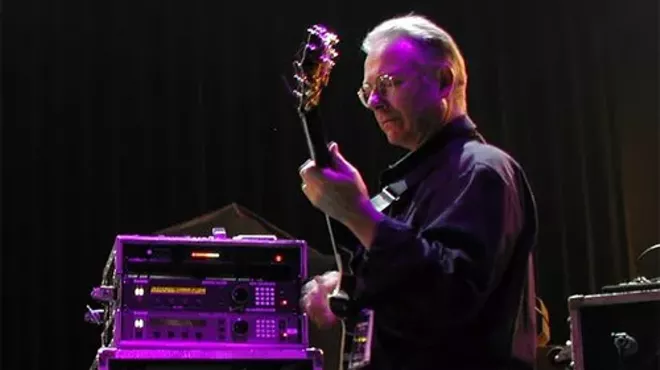 Image: Robert Fripp plays Ste. Anne next month, with his Orchestra of Crafty Guitarists