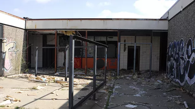 An abandoned DPS school.