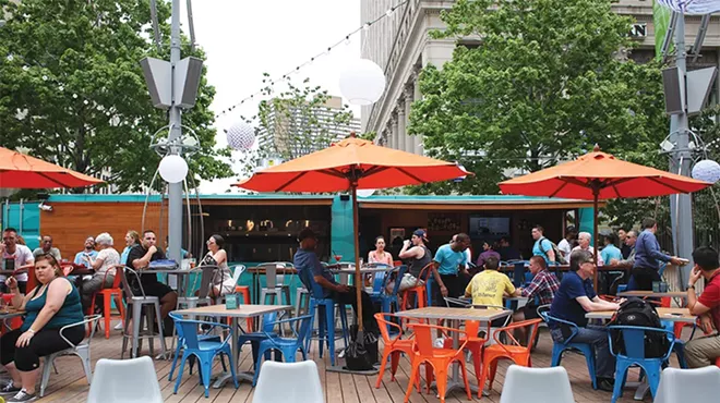 Image: Stick your toes in the sand at this Campus Martius bar