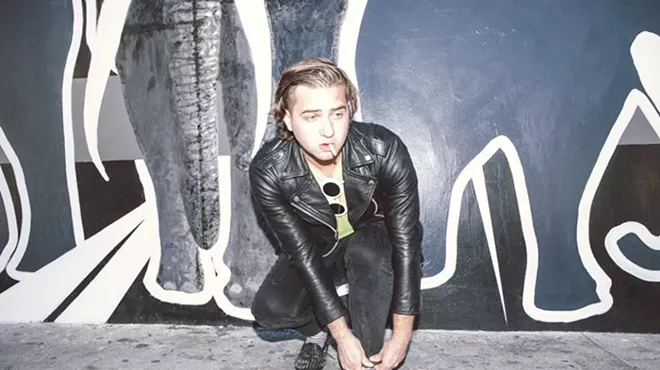 Frontman of Raw Fabrics — Jack Bruno.