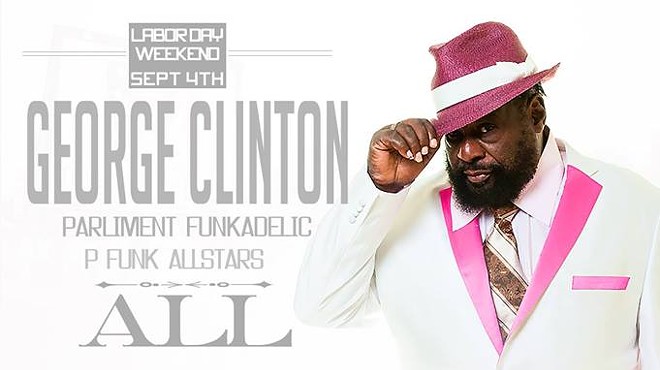 Tickets now on sale for All White Everything concert and party featuring George Clinton and Parliament Funkadelic