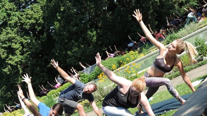Yoga in the Gardens