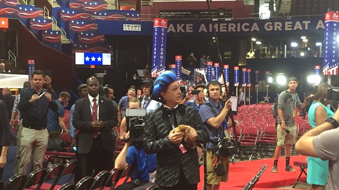 Stephen Colbert hijacks the GOP convention stage with a Hunger Games skit