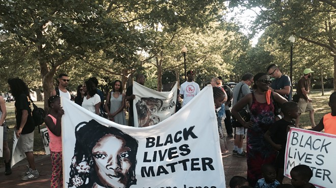 Six arrested during rally honoring Aiyana Stanley-Jones