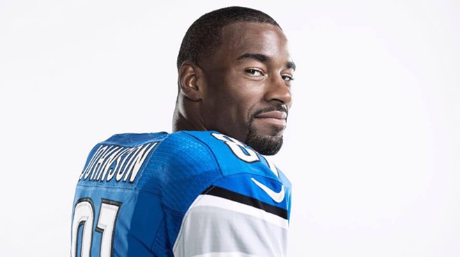 Calvin Johnson is trading in the football field for the ballroom