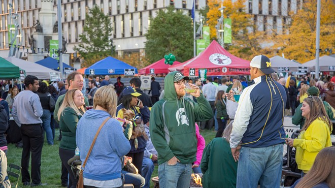 The Big Game tailgate in 2015.