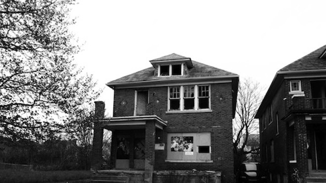 The house at 1995 Ford St., Detroit.