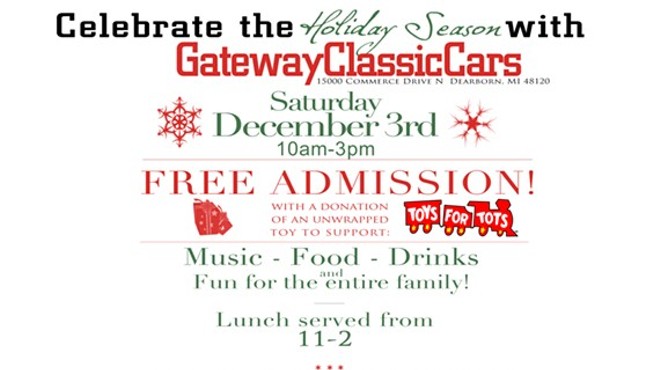 Gateway Classic Cars Christmas Party: TOYS FOR TOTS