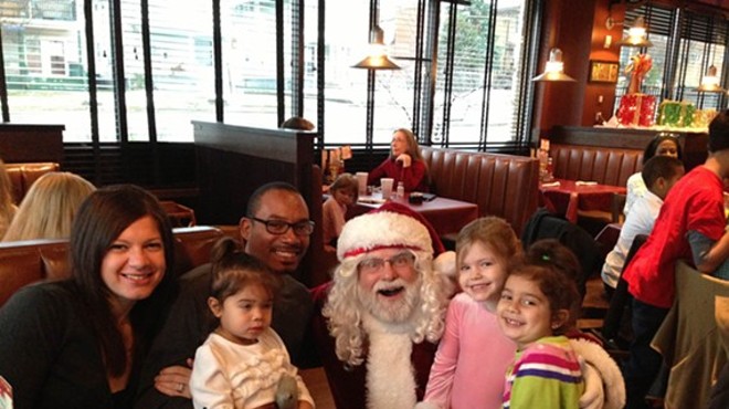 Breakfast with Santa at Rusty Bucket Restaurant and Tavern