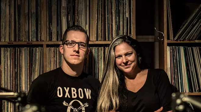 Image: Chef James Rigato, WDET's Ann Delisi launch food and music podcast