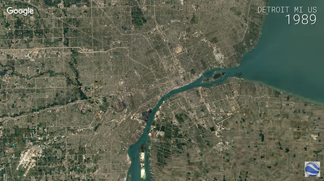 Ultimate time lapse: You can see 32 years in metro Detroit pass by in three seconds