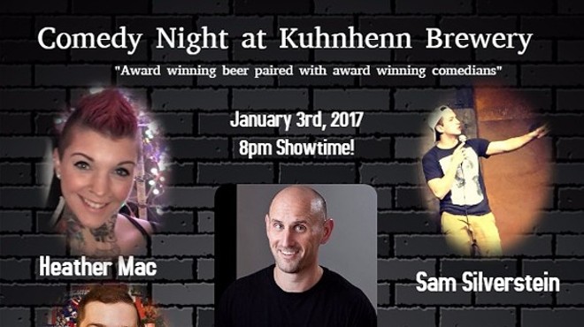 Comedy Night at Kuhnhenn Brewery Returns!
