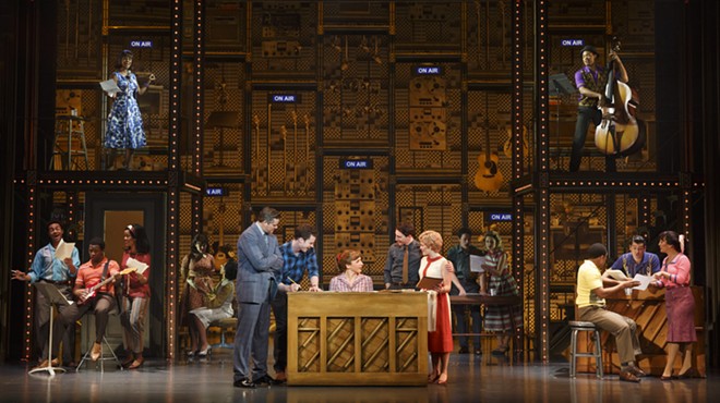 The cast of "Beautiful: The Carole King Musical."