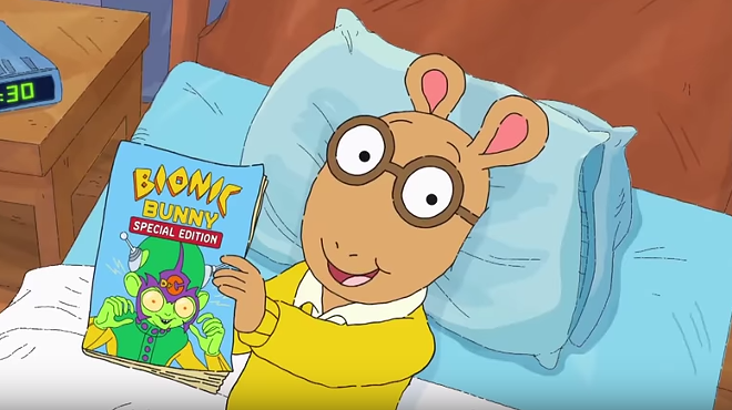 Image: Arthur the aardvark singing Eminem's 'Not Afraid' is the best thing you'll see all day