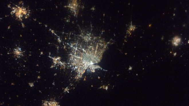 This photo of Detroit from space will give you an existential crisis