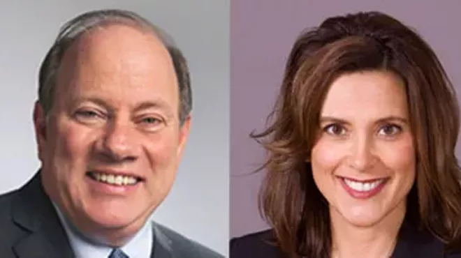 Image: Spotted: Mayor Duggan dines with gubernatorial candidate Gretchen Whitmer