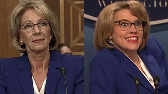 VIDEO: Betsy DeVos got the 'SNL' treatment this weekend and it was glorious